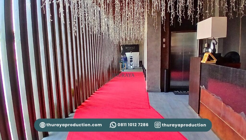 sewa red carpet untukk acara