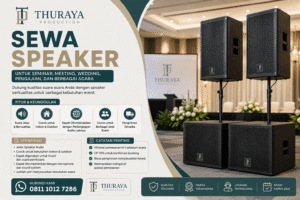 sewa speaker untuk acara anda