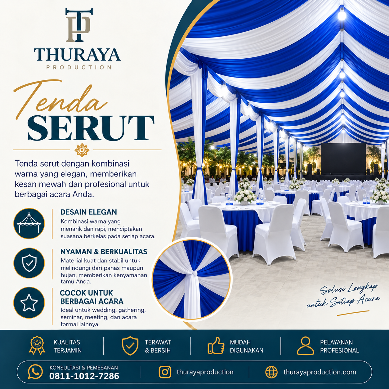 sewa tenda serut
