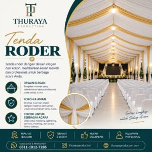 sewa tenda roder