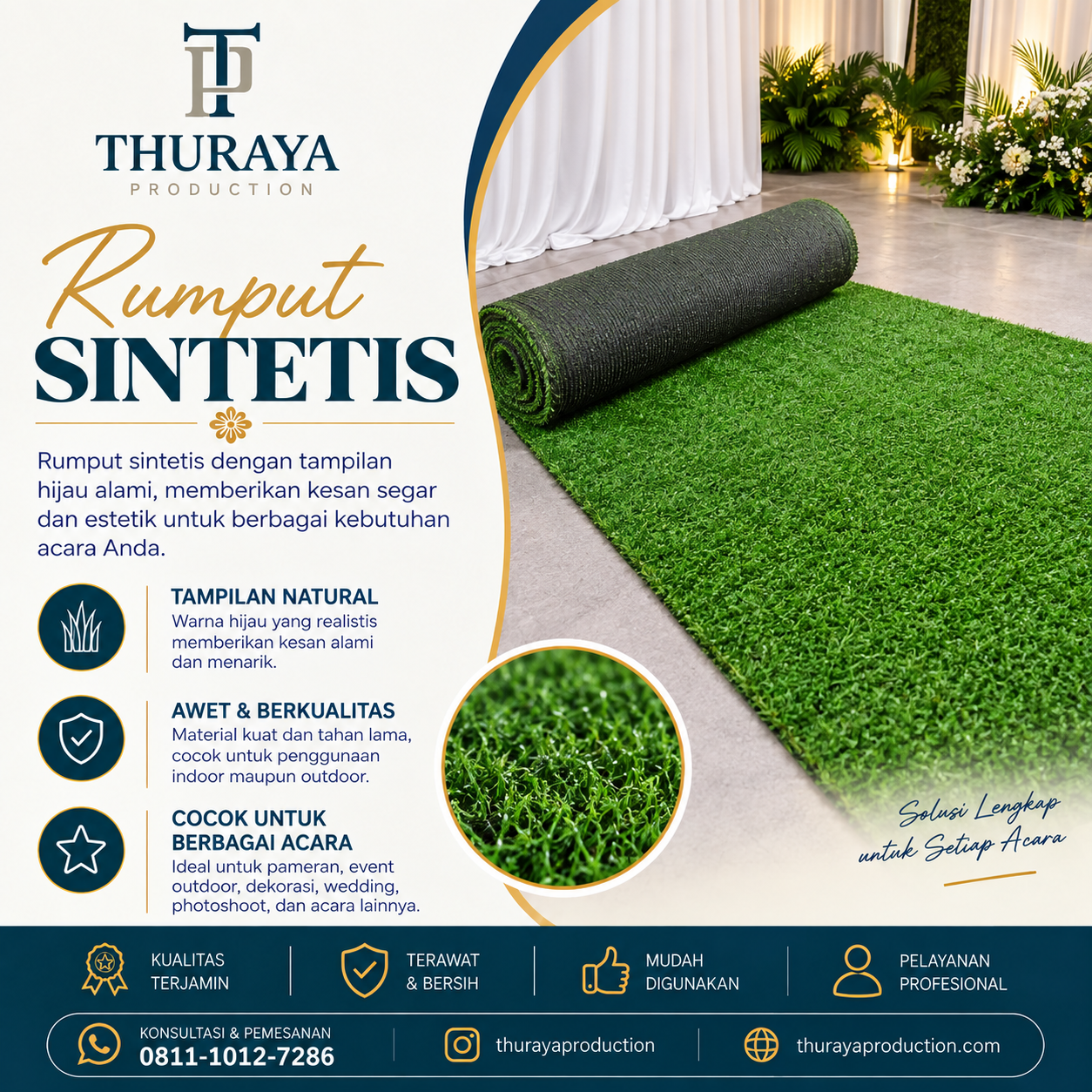 sewa rumput sintetis